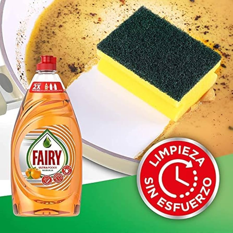 مایع ظرفشویی فیری Fairy مدل Platinum Quick Wash رایحه پرتقال