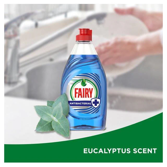 مایع ظرفشویی فیری Fairy مدل Platinum Anti Bacterial رایحه اکالیپتوس