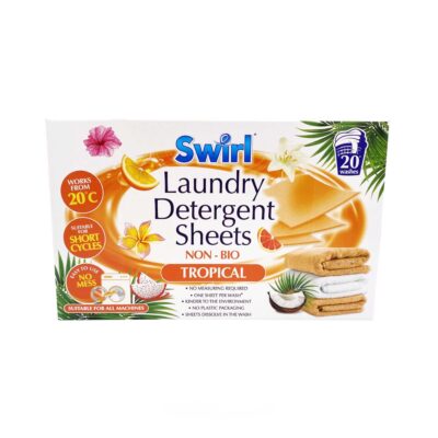 دستمال خشک کن لباس سوایرل Swirl مدل Tropical رایحه مرکبات