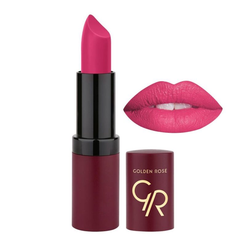 رژ لب جامد مات و مخملی گلدن رز Golden Rose مدل GR Velvet Matte Lipstick شماره 11 - Image 1