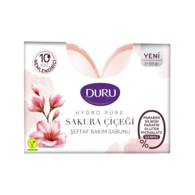 صابون میسلار 2تایی دورو Duru رایحه شکوفه گیلاس