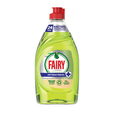 مایع ظرفشویی فیری Fairy مدل Platinum Anti Bacterial رایحه لیمو