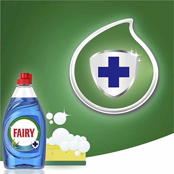 مایع ظرفشویی فیری Fairy مدل Platinum Anti Bacterial رایحه اکالیپتوس