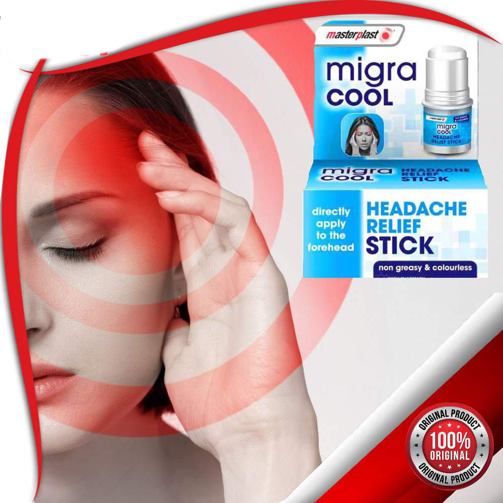 استیک ضد سردرد و میگرن مستر پلاس Master Plast مدل Migra Cool