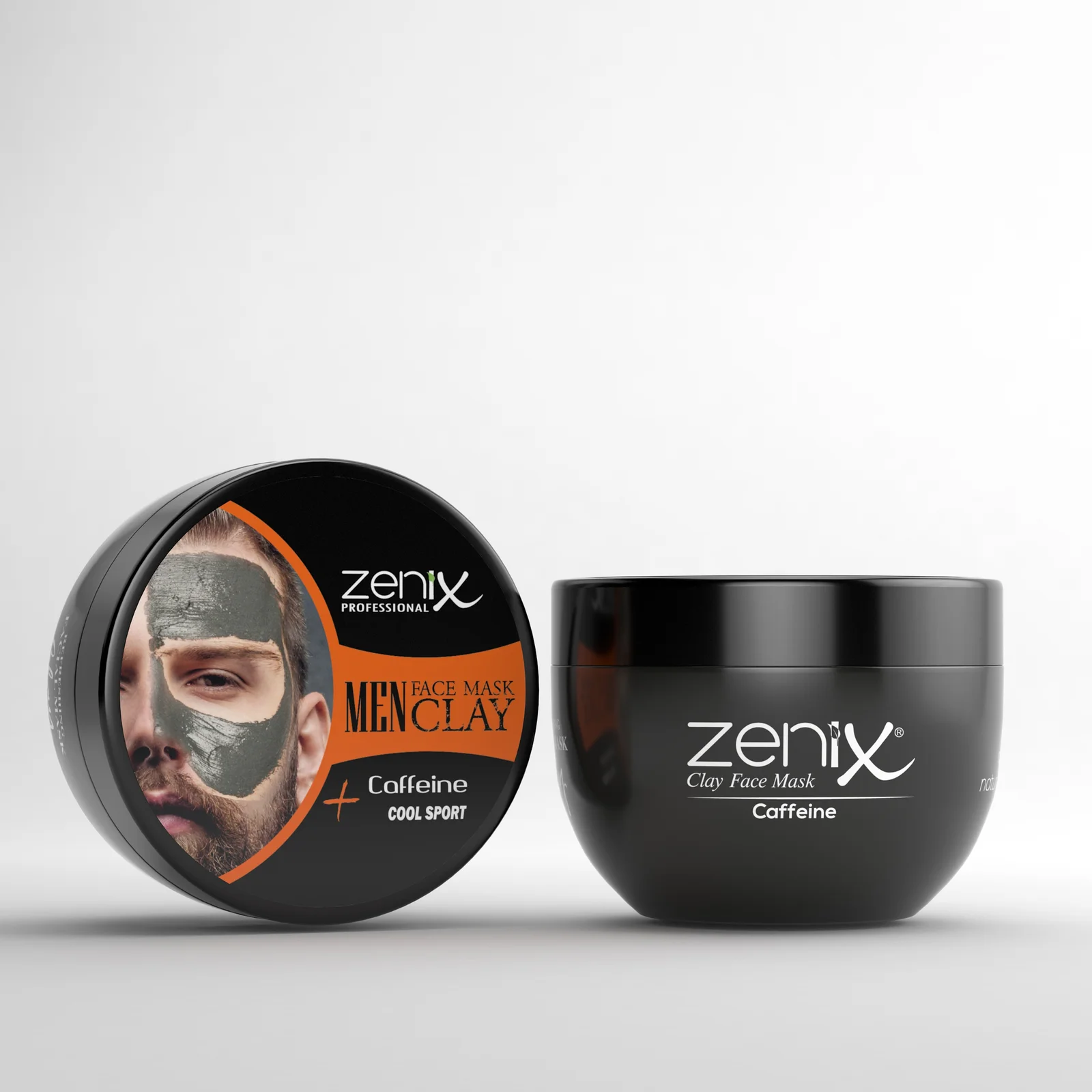 ماسک خاک رس و کافئین مخصوص آقایان زنیکس Zenix