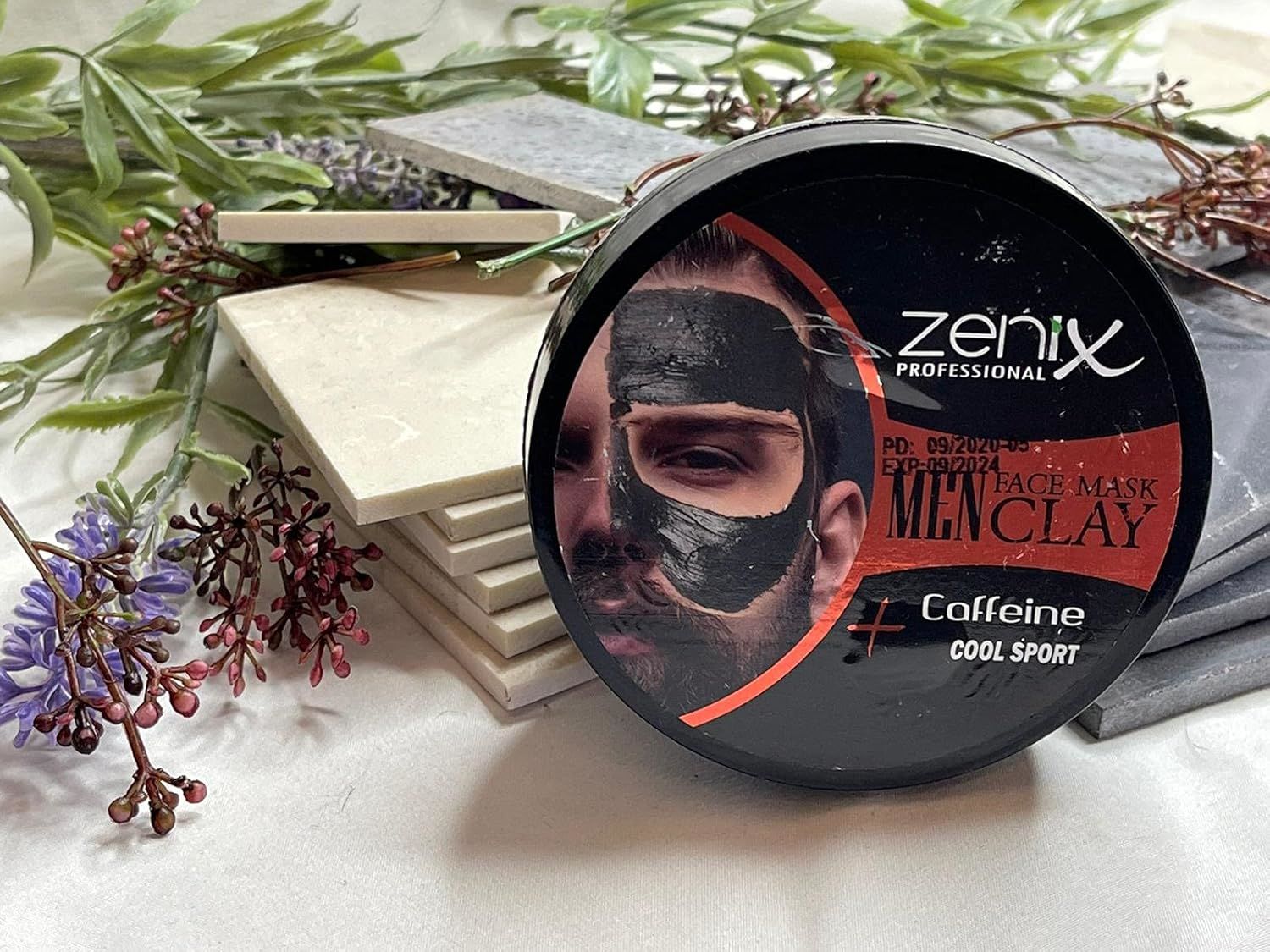 ماسک خاک رس و کافئین مخصوص آقایان زنیکس Zenix