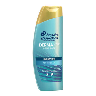 شامپو ضدشوره و آبرسان هد اند شولدرز Head & Shoulders سری Derma X Pro مناسب پوست سر خشک 360 میل