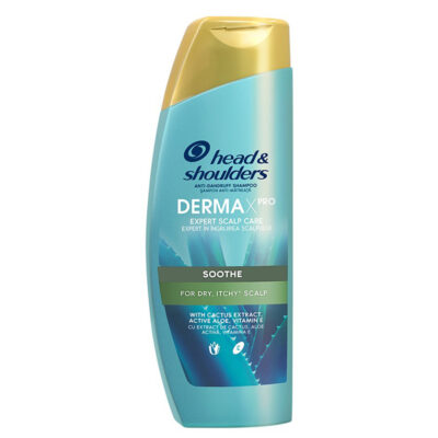 شامپو مرطوب کننده هد اند شولدرز Head & Shoulders سری Derma X Pro مناسب مو و پوست سر خشک