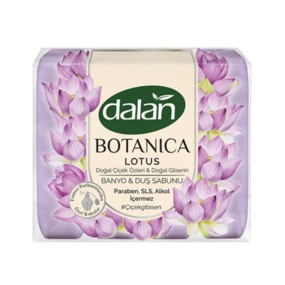 صابون دست و بدن گیاهی بسته 4عددی دالان Dalan رایحه گل لوتوس