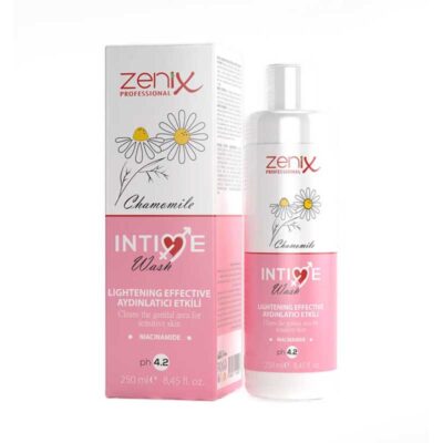 ژل شسشوی روشن کننده بانوان زنیکس Zenix حاوی عصاره بابونه