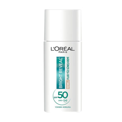 ضدآفتاب رنگی روشن کننده لورال Loreal مدل Bright Reveal رنگ Light