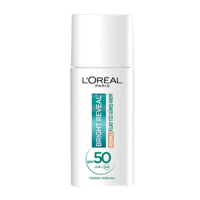 ضدآفتاب رنگی روشن کننده لورال Loreal مدل Bright Reveal رنگ Medium