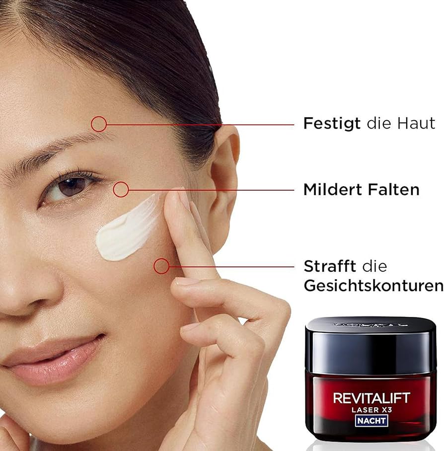 کرم شب ضد چروک و لیفتینگ لورال Loreal مدل Revitalift Laser X3