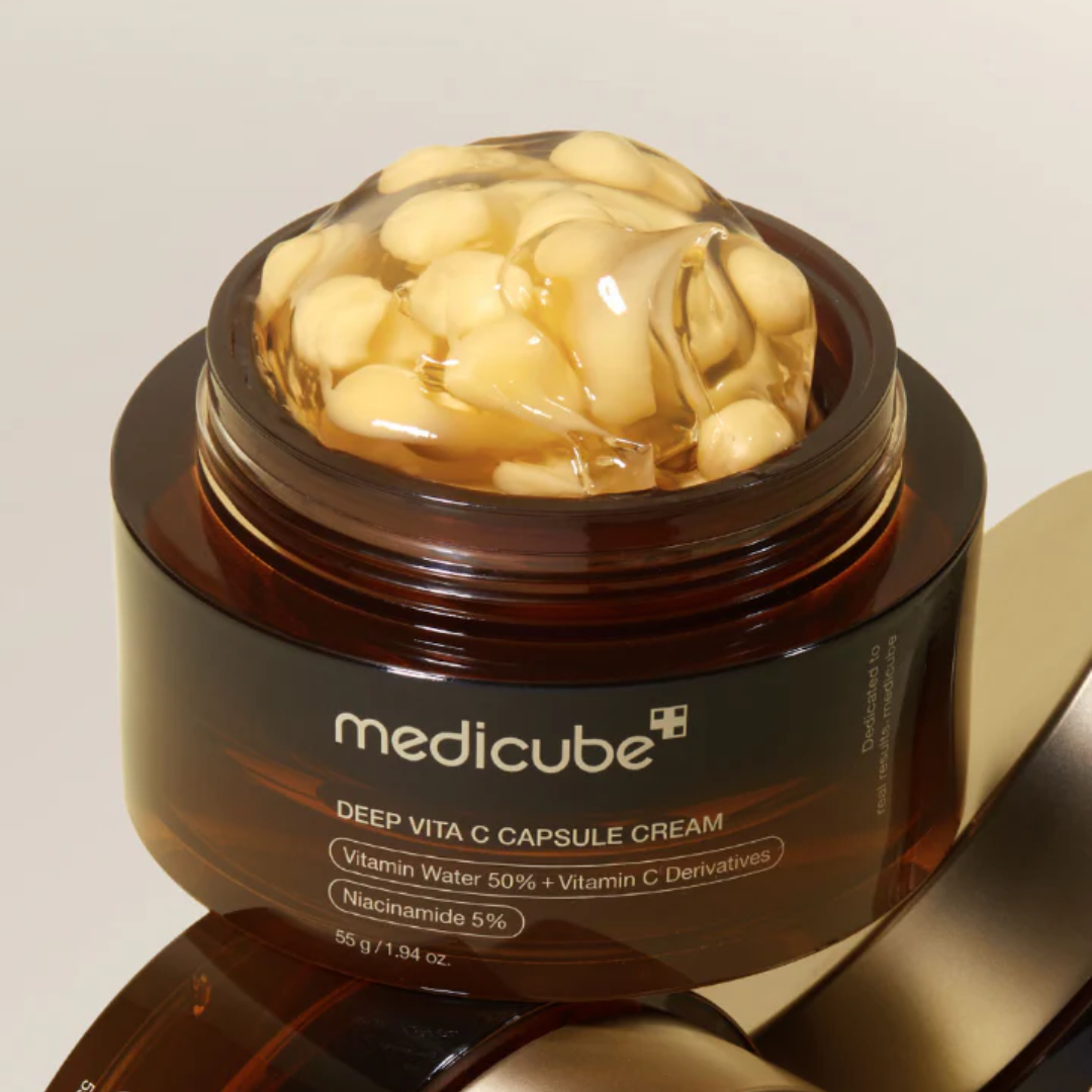 کرم جوانساز و روشن کننده کپسولی مدی کیوب Medicube حاوی Vitamin C