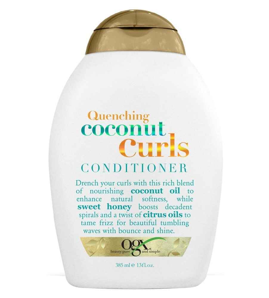 نرم کننده او جی ایکس OGX بدون سولفات موهای فر مدل Coconut Curls