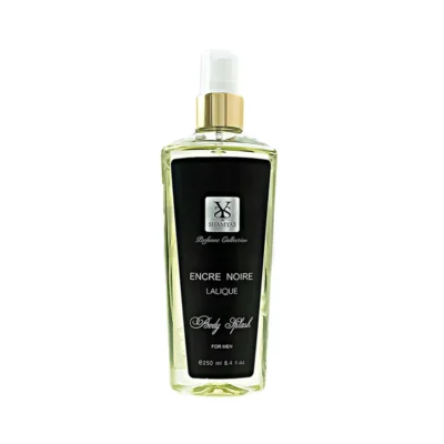 بادی اسپلش مردانه Lalique شمیاس مدل Encre Noire حجم 250 میل