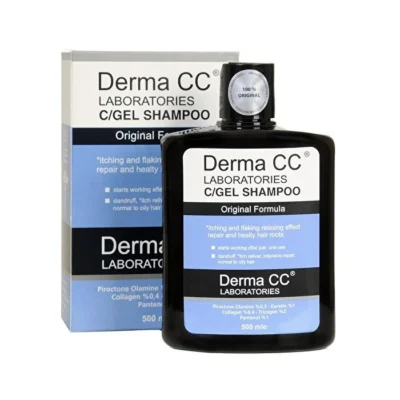 شامپو درمانی ضد ریزش و ضد شوره درما سی سی Derma CC مدل C/Gel