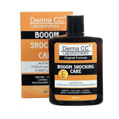 شامپو درمانی ضد ریزش درما سی سی Derma CC مدل Boom Shocking Care