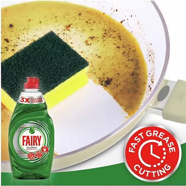 مایع ظرفشویی پلاتینیوم فیری Fairy مدل Quick Wash