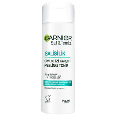 تونر ضد جوش و لایه بردار گارنیر Garnier مدل Soft & Temiz حاوی سالیسیلیک اسید