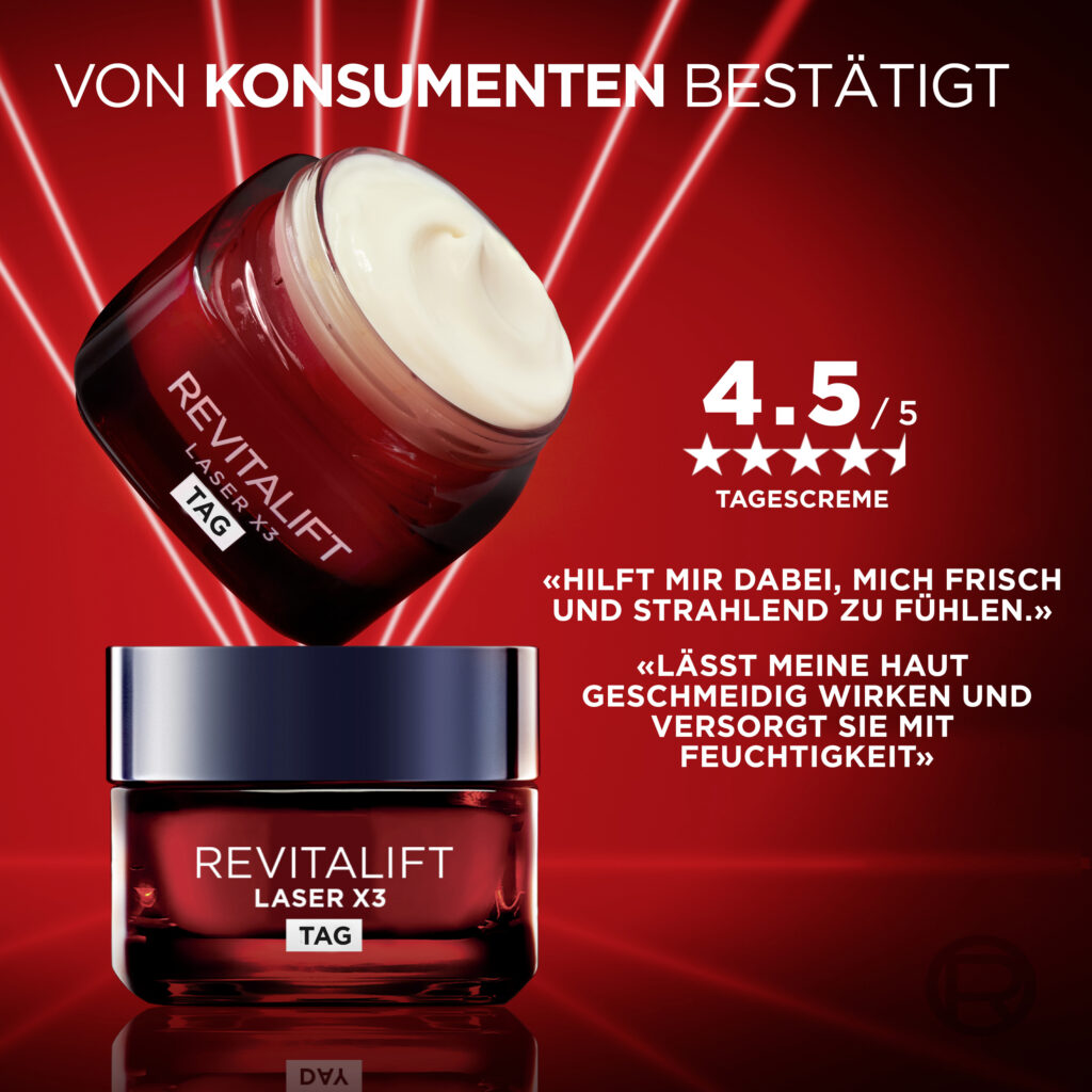 کرم شب و روز ضد چروک فوق قوی لورال Loreal مدل Revitalift Laser X3
