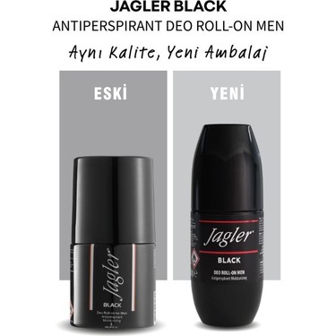 مام رولی مردانه جاگلر Jagler مدل Black حجم 50 میل