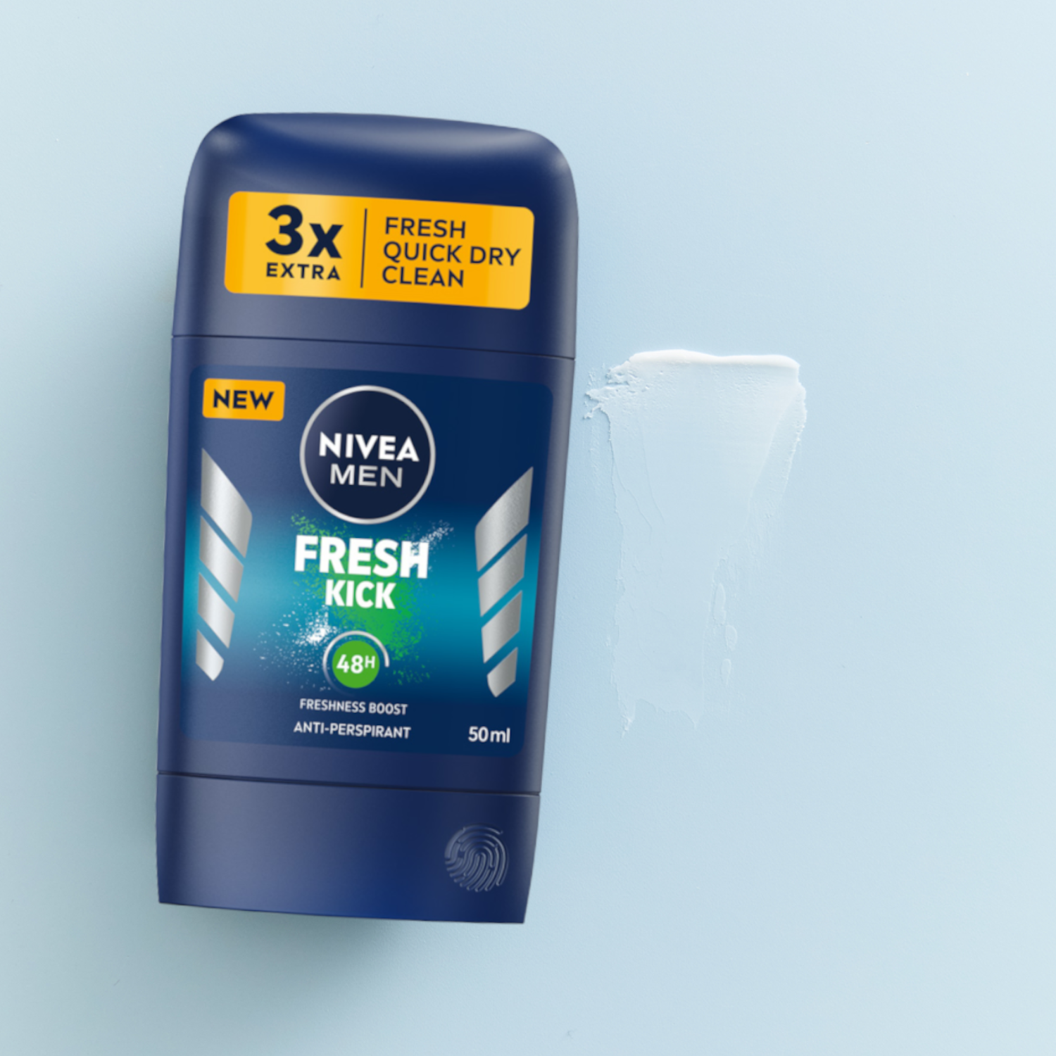 مام صابونی مردانه نیوا Nivea مدل Fresh Kick حجم 50 میل