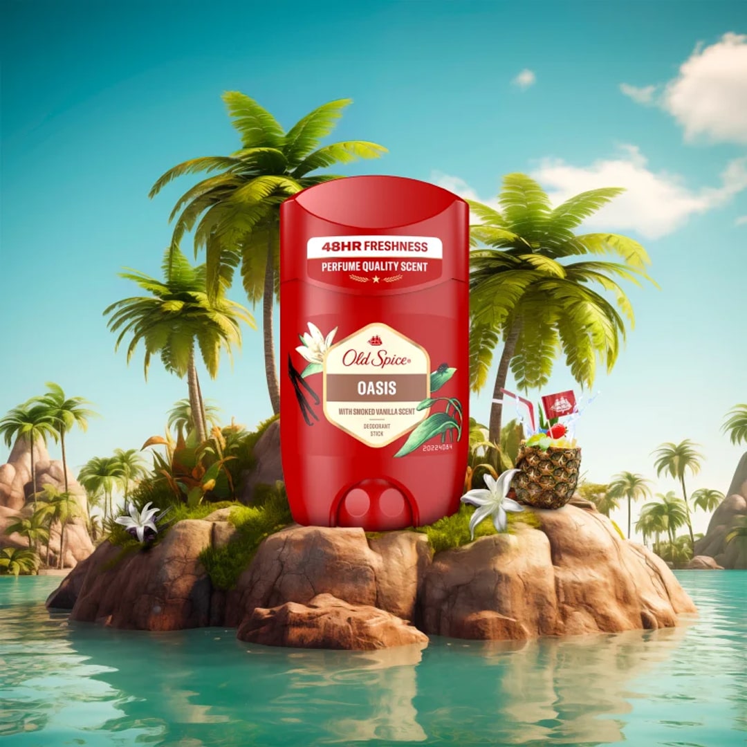 مام صابونی مردانه اولد اسپایس Old Spice مدل Oasis