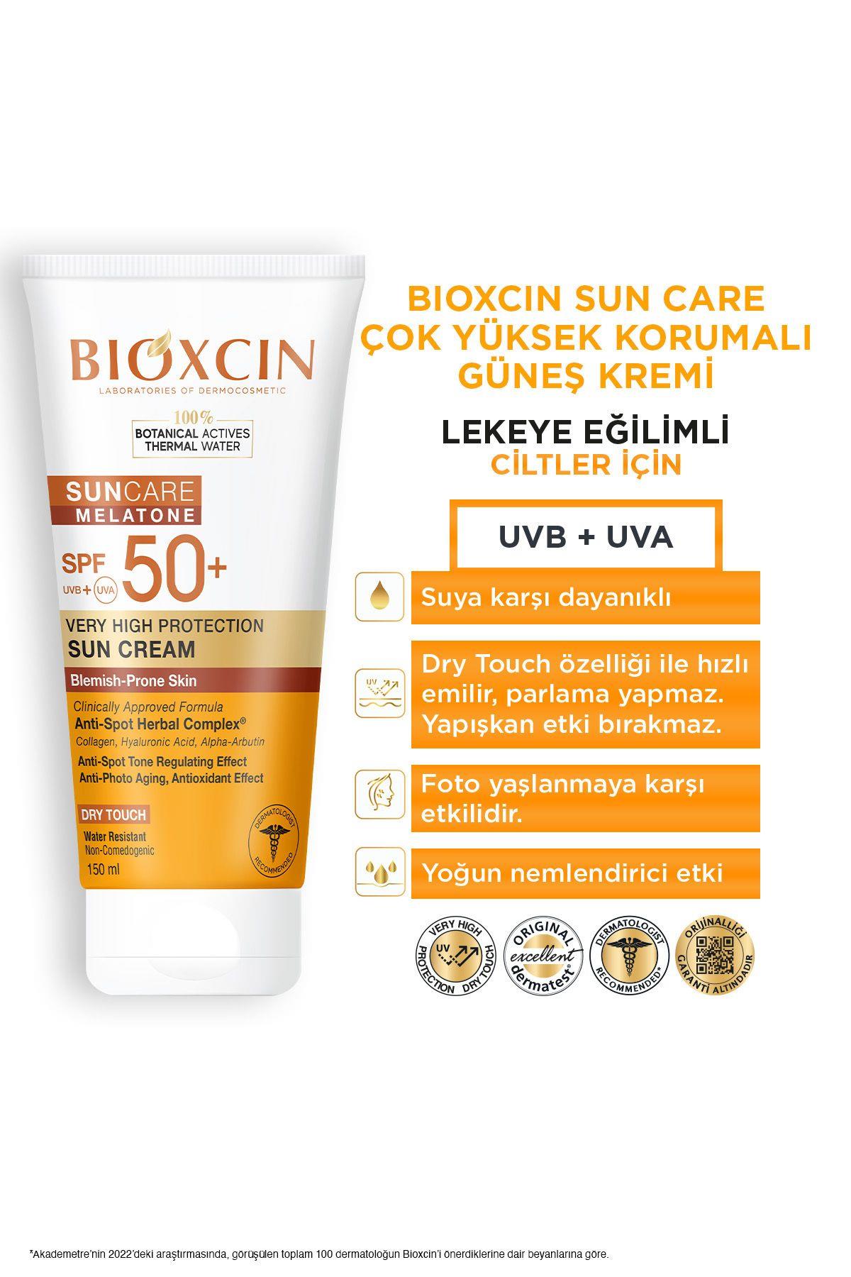 ضد آفتاب ضد لک بی رنگ بیوکسین Bioxcin حجم 150 میل