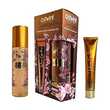 ست بادی اسپلش و لوسیون بدن استوینت Ostwint رایحه Dream Garden حجم 200+50 میل
