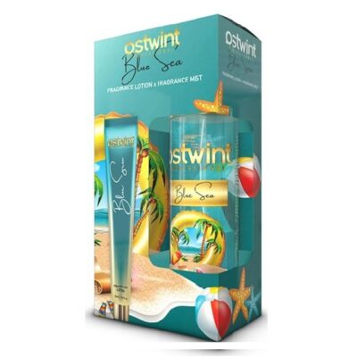 ست بادی اسپلش و لوسیون بدن استوینت Ostwint رایحه Blue Sea حجم 200+50 میل