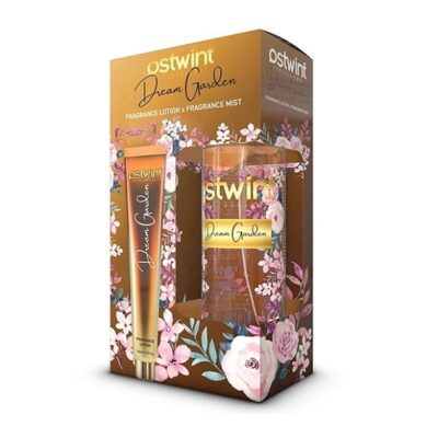 ست بادی اسپلش و لوسیون بدن استوینت Ostwint رایحه Dream Garden حجم 200+50 میل