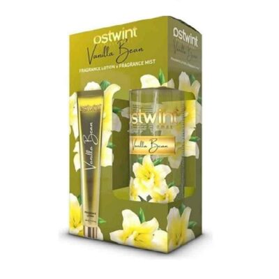ست بادی اسپلش و لوسیون بدن استوینت Ostwint رایحه Vanilla Bean حجم 200+50 میل
