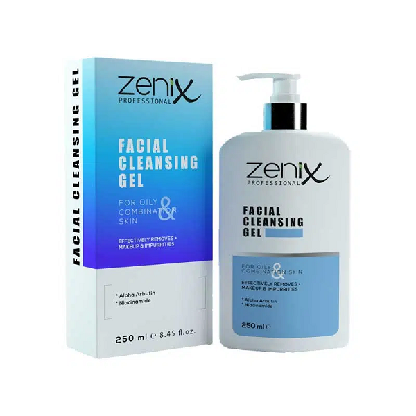 ژل شستشوی پوست مختلط تا چرب زنیکس Zenix حجم 250 میل