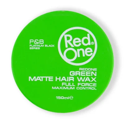 واکس مو مات رنگ سبز ردوان Red One مدل green حجم 150 میل