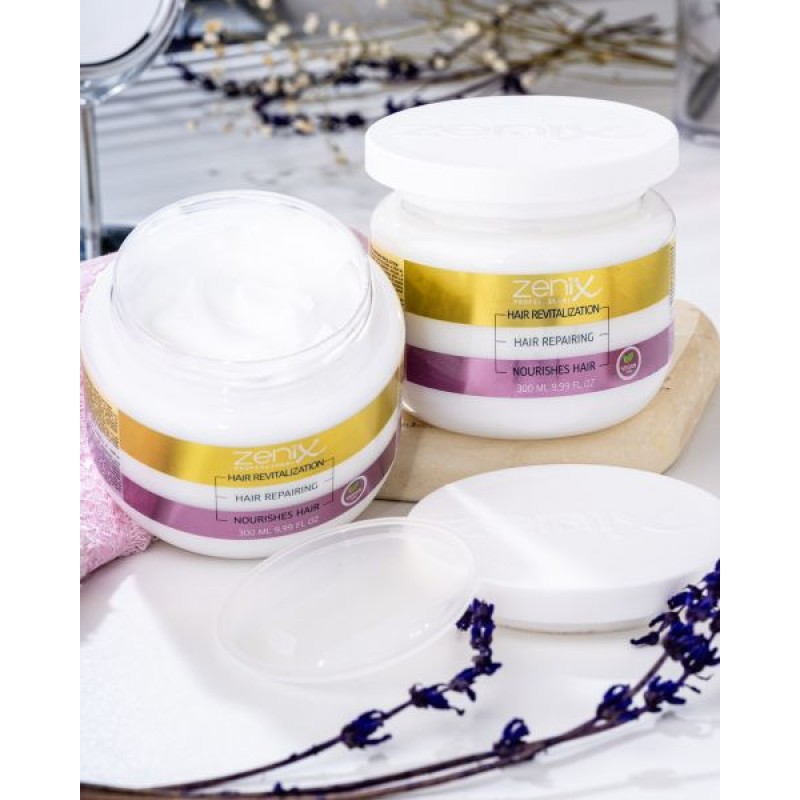 ماسک مو 3 کاره احیا و ترمیم و تقویت کننده زنیکس Zenix حجم 300 میل