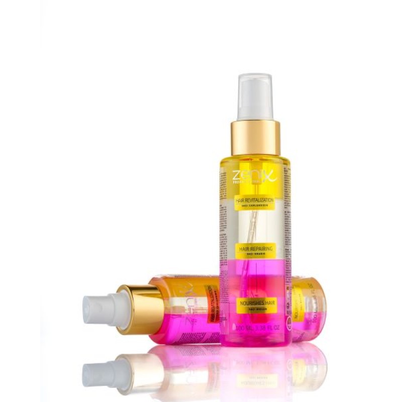 سرم 3 فاز احیا و ترمیم و تقویت کننده مو زنیکس Zenix حجم 100 میل