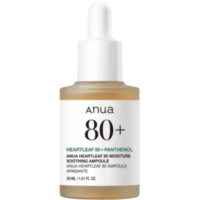 سرم مرطوب کننده و آبرسان آنوا مدل 80% Heartleaf
