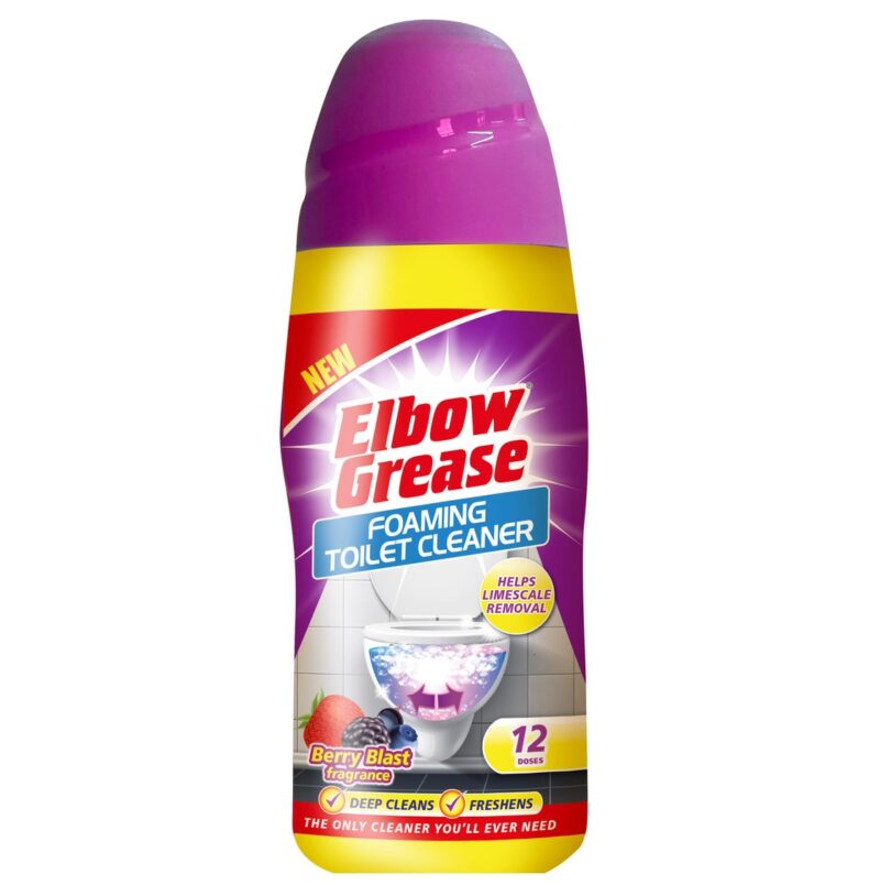 فوم پاک کننده و خوشبو کننده توالت فرنگی البو گریس Elbow Grease رایحه تمشک وزن 500 گرم - Image 1