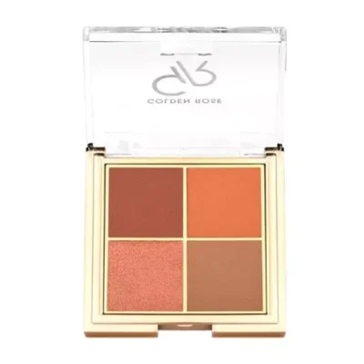 پالت سایه 4 رنگ گلدن رز رنگ 05 Red Brick
