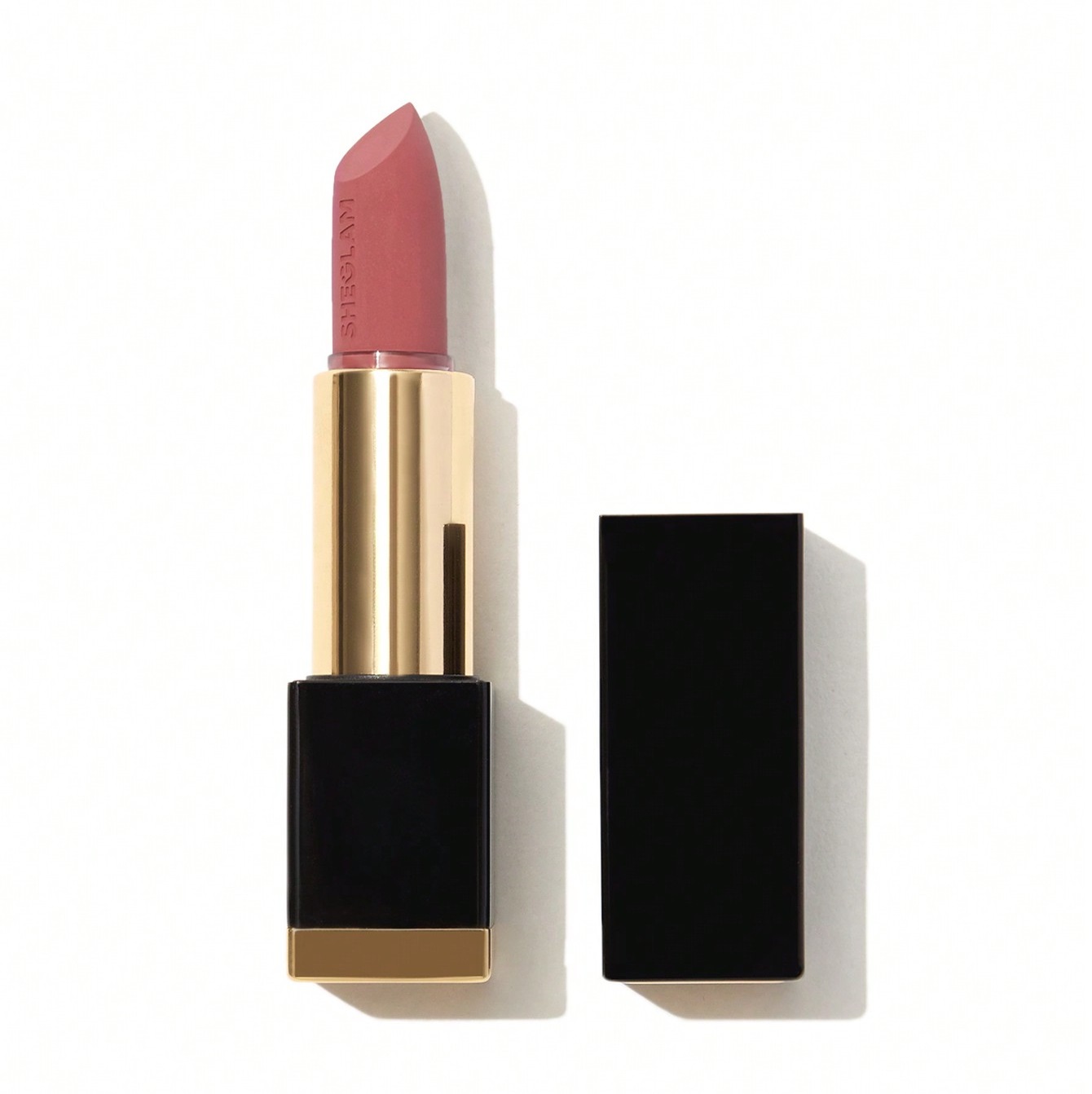 shein@v1@151 رژ لب مات شیگلم سری Matte Allure رنگ Retro Rose