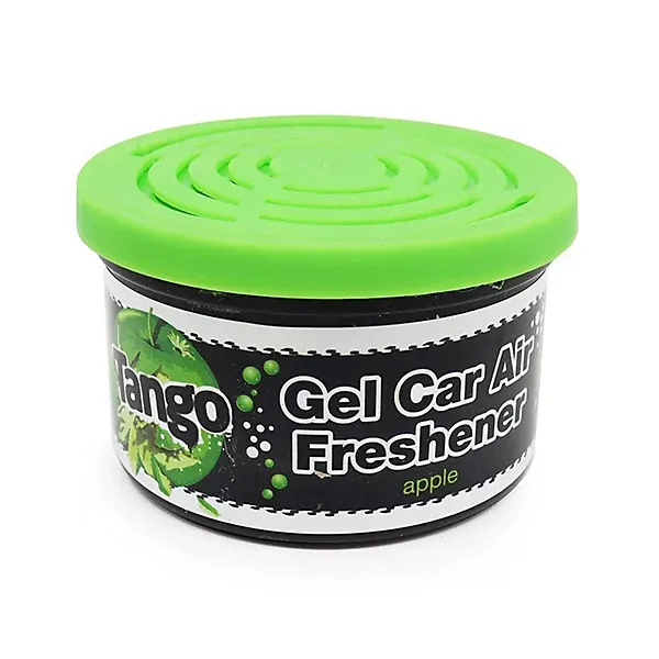 tango-gel-car-air-freshener-apple-masokala.com رایحه دلنشین و تازه سیب برای ایجاد هوای مطبوع داخل خودرو طراحی جمعوجور و مناسب برای داشبورد یا فضای داخلی خودرو انتشار یکنواخت عطر در طول زمان برای تازگی مداوم کاهش بوی نامطبوع و ایجاد حس تمیزی نصب و استفاده آسان بدون نیاز به ابزار خاص مناسب برای انواع خودروها و محیطهای کوچک ماندگاری طولانی و صرفهجویی در مصرف محصول