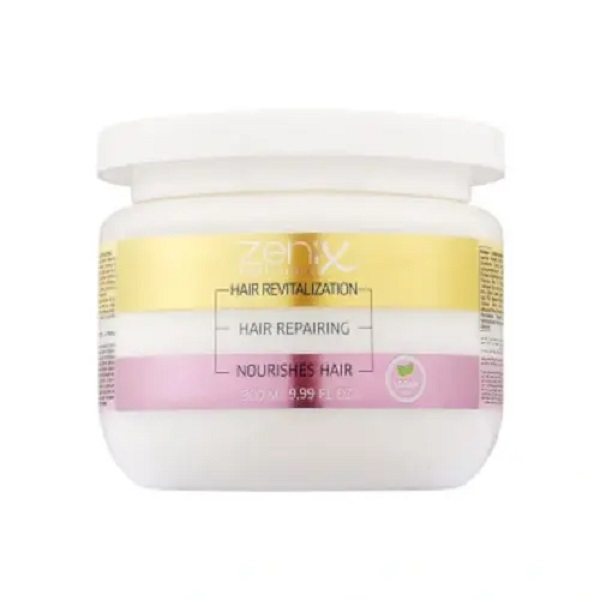 zenix-3-in-1-hair-mask-300ml-masokala ماسک مو 3 کاره احیا و ترمیم و تقویت کننده زنیکس Zenix حجم 300 میل