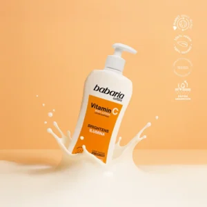 لوسیون بدن روشن کننده باباریا Babaria ویتامین C