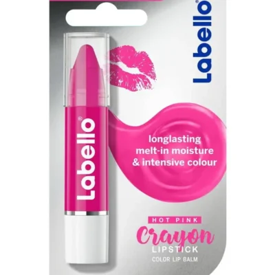 رژ و بالم لب رنگی با دوام لبلو Labello رنگ Hot Pink