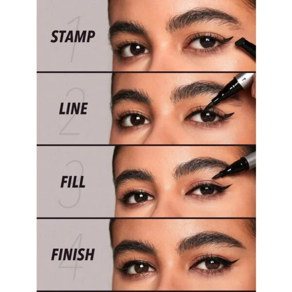 خط چشم دو طرفه استامپ دار ضد آب شیگلم Sheglam