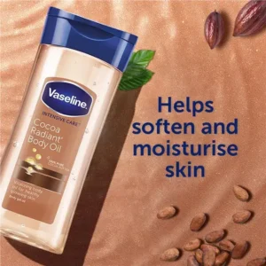 روغن بدن وازلین Vaseline رایحه کاکائو