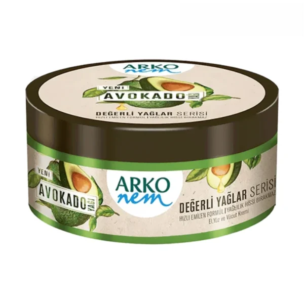 arko-avocado- کرم مرطوب کننده دست و صورت ارکو رایحه آووکادو