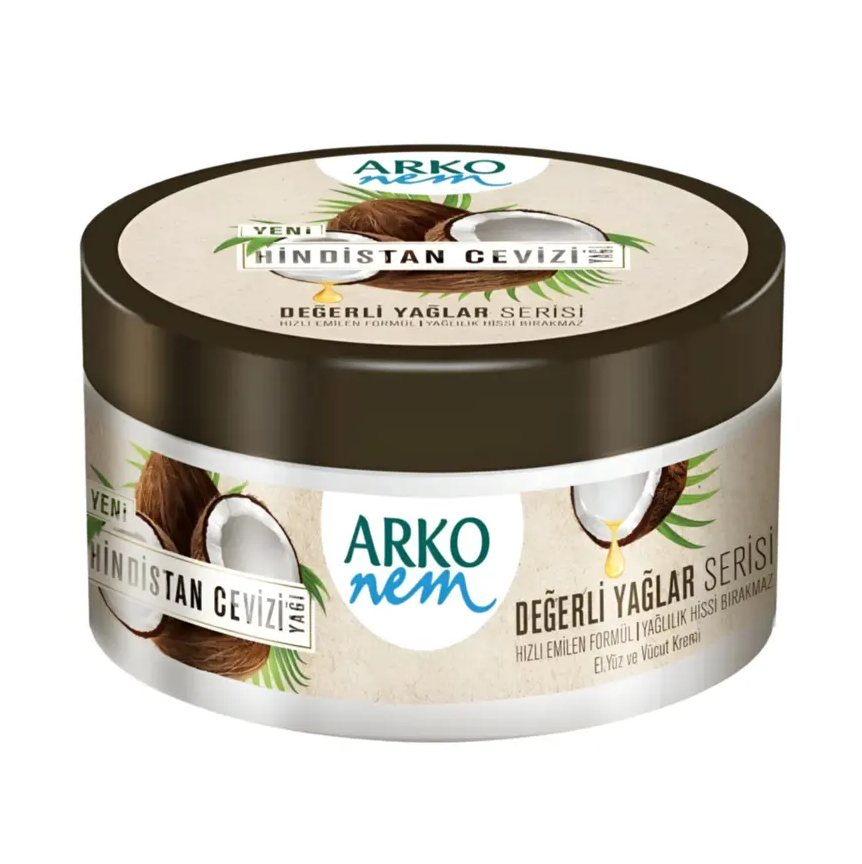 arko-hindistan-cevisi کرم مرطوب کننده دست و صورت ارکو رایحه نارگیل