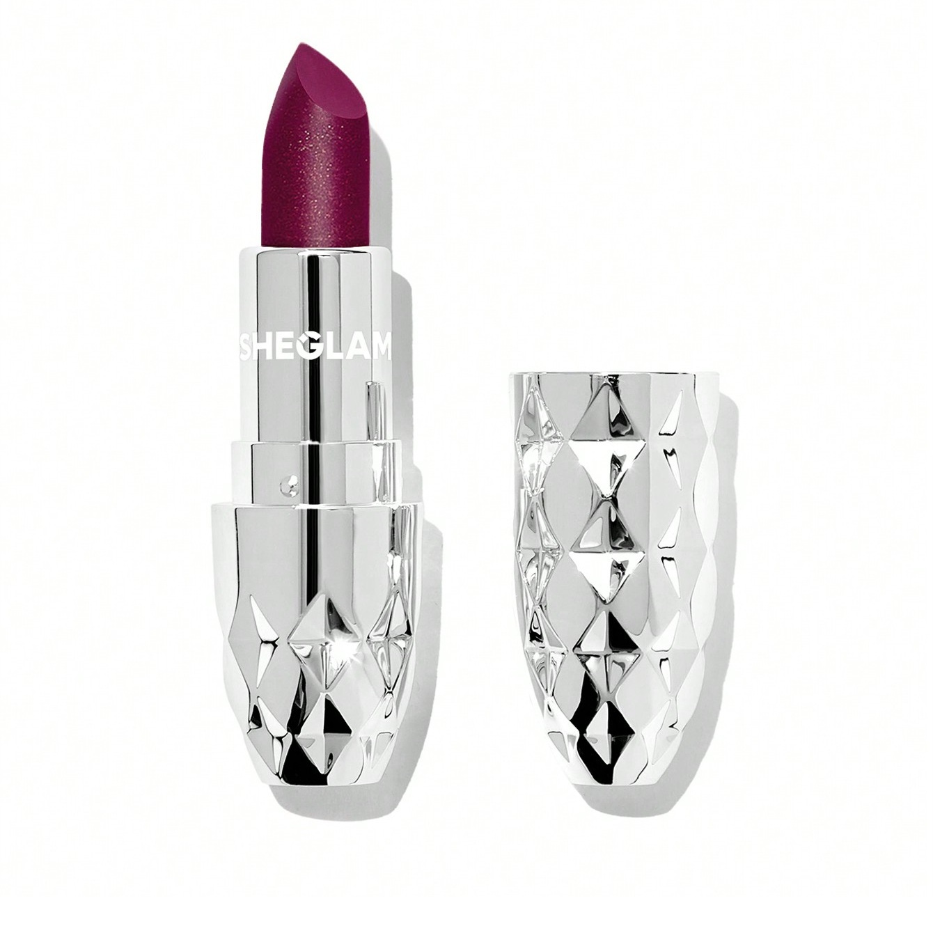 shein@v1@151 رژ لب جامد شیگلم سری starlight رنگ bold-berry